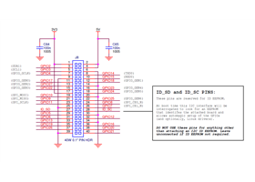 Raspberry Pi Model A+, B+, and 2 B GPIO header pinout diagram.