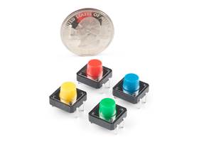 Multicolor Buttons - 4-pack (2)