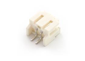 JST Right Angle Connector - White (4)