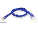 Thumbnail image for Wires with Pre-crimped Terminals 10-Pack M-F 12" Blue