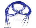 Thumbnail image for Wires with Pre-crimped Terminals 5-Pack F-F 24" Blue
