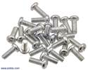 Thumbnail image for Machine Screw: M2.5, 6mm Length, Phillips (25-pack)