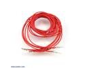 Thumbnail image for Wires with Pre-crimped Terminals 5-Pack M-F 36" Red