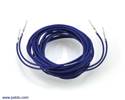 Thumbnail image for Wires with Pre-crimped Terminals 2-Pack M-M 60" Blue