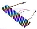 Thumbnail image for Addressable RGB 8x32-LED Flexible Panel, 5V, 10mm Grid (SK9822)