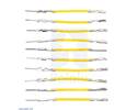 Thumbnail image for Wires with Pre-crimped Terminals 10-Pack M-F 1" Yellow