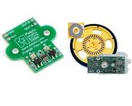 Wheel encoders and disks for robot drive systems