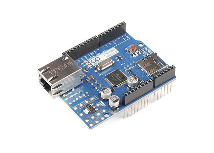 Arduino Ethernet Shield Rev3 WITHOUT PoE Module
