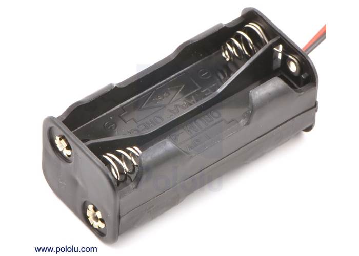4AAA Battery Holder, BacktoBack Robot Gear Australia