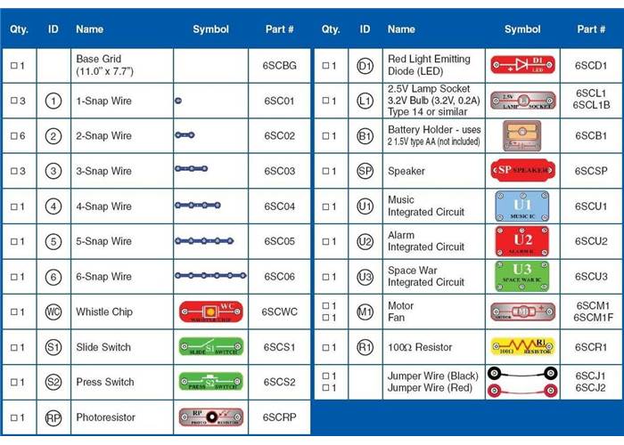 Snap Circuits Pro 500-in-1 SC-500 - Robot Gear Australia