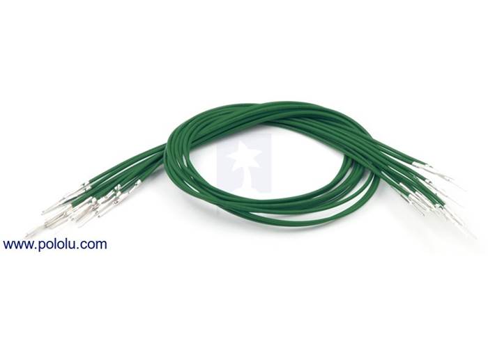 TJC8-254 2.54mm Crimp Connector Wires – 20cm, Pack Of 10, Mini-PV/DuPont Style