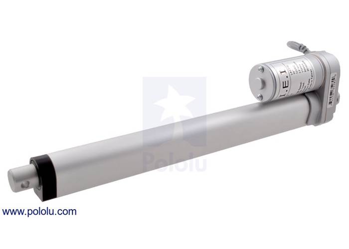 Concentric LACT1012V20 Linear Actuator 10" Stroke, 12V, 0.5"/s