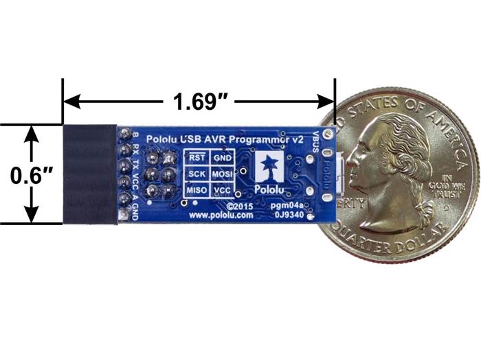 Pololu USB AVR Programmer v2 - Robot Gear Australia