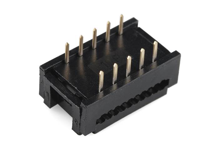 Ribbon Crimp Connector Breadboad Friendly (2x5, Female)