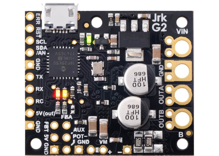 Jrk G2 24v13 USB Motor Controller with Feedback