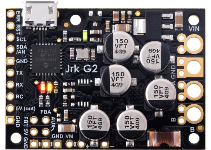 Jrk G2 18v27 USB Motor Controller with Feedback