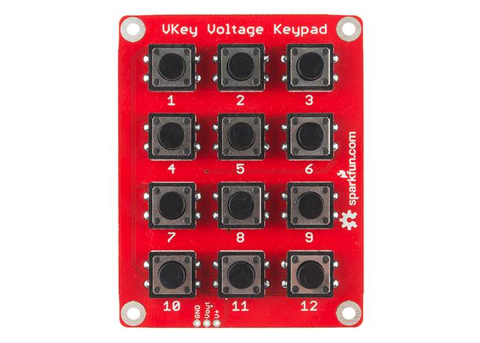 SparkFun VKey Voltage Keypad Robot Gear Australia