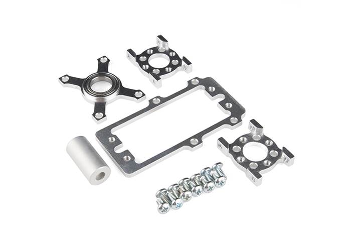 ServoBlock Kit Hitec 1/4Scale (Plain Shaft)