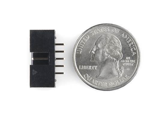 Shrouded Header (PTH, 0.1in., 2x5-Pin) (2)