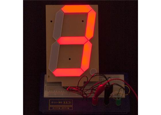 7-Segment Display - 6.5" (Red) (5)