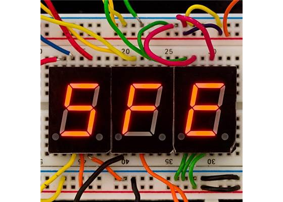 7-Segment Display - LED (Red) (4)