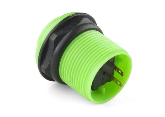 Pushbutton 33mm - Green (2)