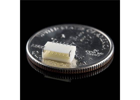 JST SH Horizontal 6-Pin Connector - SMD (2)