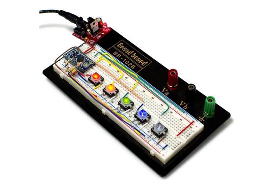 LED Tactile Button - Red (3)