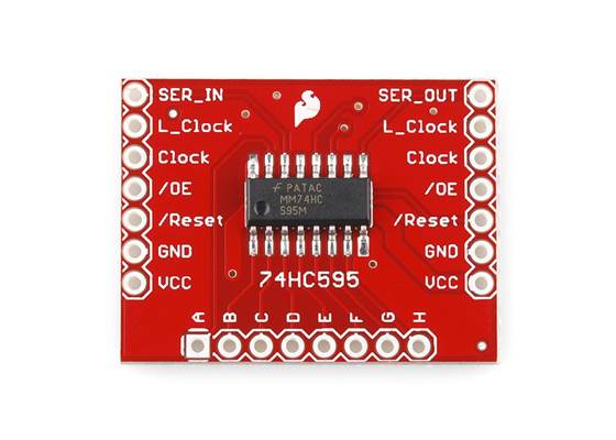 SparkFun Shift Register Breakout - 74HC595 (3)