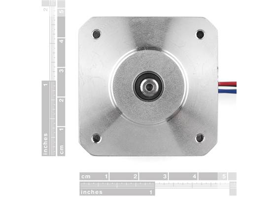 Stepper Motor - 68 oz.in (400 steps/rev, 300mm Wire) (2)