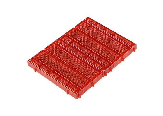 Breadboard - Translucent Self-Adhesive (Red) (3)