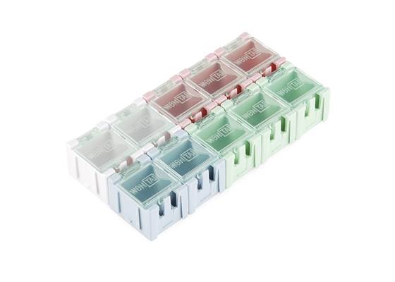 Modular Plastic Storage Box - Small (10 pack)