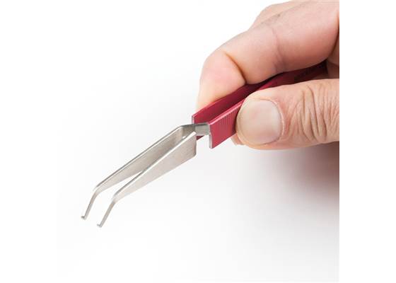 Tweezers - Curved (cross-lock, ESD Safe) (2)