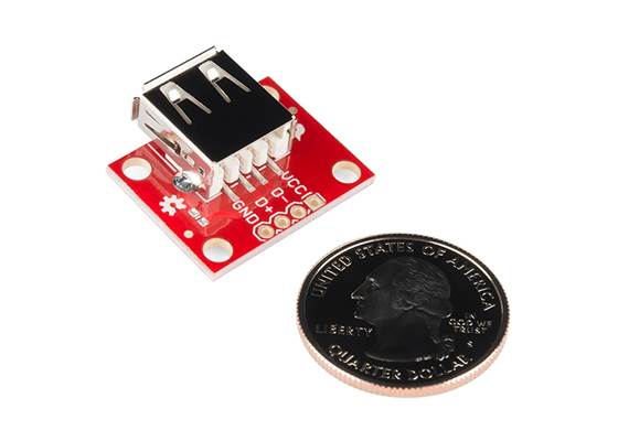 SparkFun USB Type A Female Breakout (3)