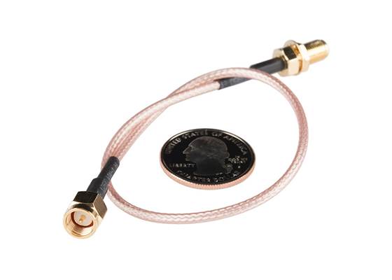 Interface Cable - SMA Female to SMA Male (25cm) (2)