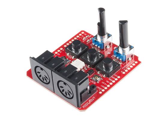 SparkFun MIDI Shield (4)