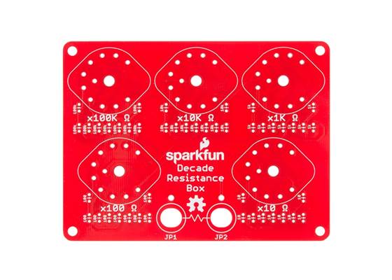 SparkFun Decade Resistance Box - PTH Soldering Kit (4)