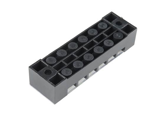 Terminal Block - 6 Position (15A, 600V) (3)