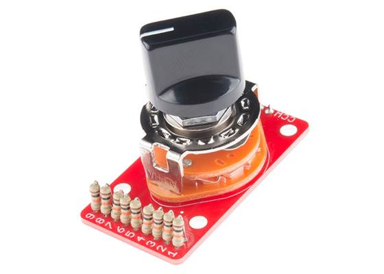 SparkFun Rotary Switch Potentiometer Breakout (4)