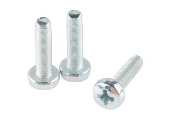 Screw - Phillip Head (M3 x 12mm, 3 pack)