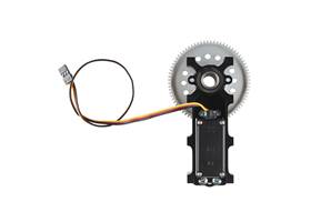 Channel Mount Gearbox Kit - Continuous Rotation (2:1 Ratio) (5)