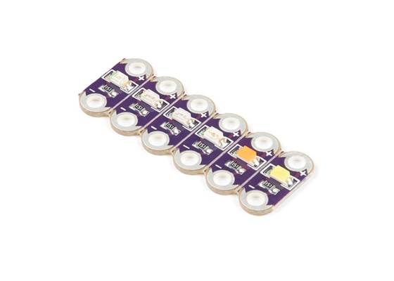 LilyPad Rainbow LED (6 Colors)