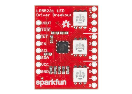 SparkFun LED Driver Breakout - LP55231  (2)
