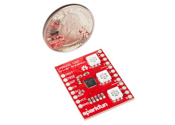 SparkFun LED Driver Breakout - LP55231  (4)