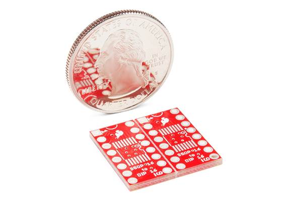 SparkFun SSOP to DIP Adapter - 16-Pin (3)