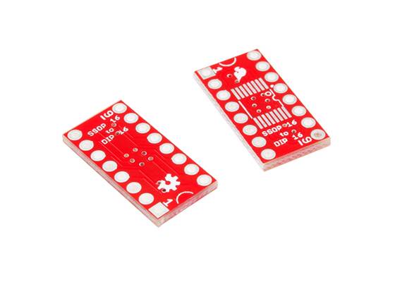 SparkFun SSOP to DIP Adapter - 16-Pin (4)