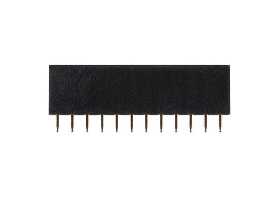 Straight Header - Female (PTH, 0.1in., 12-Pin) (2)