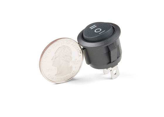 Rocker Switch - On/Off/On (Round) (2)