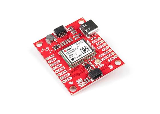 SparkFun GPS Dead Reckoning Breakout - NEO-M8U (Qwiic)