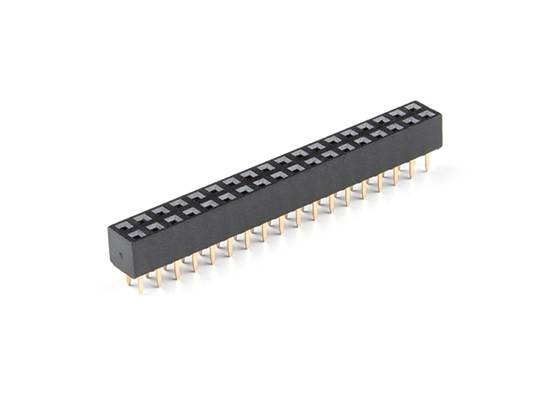 Straight Header - Female (PTH, 0.1in., 2x18-Pin)